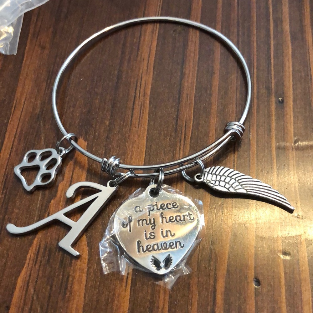 Pet Remembrance Charm Bracelet